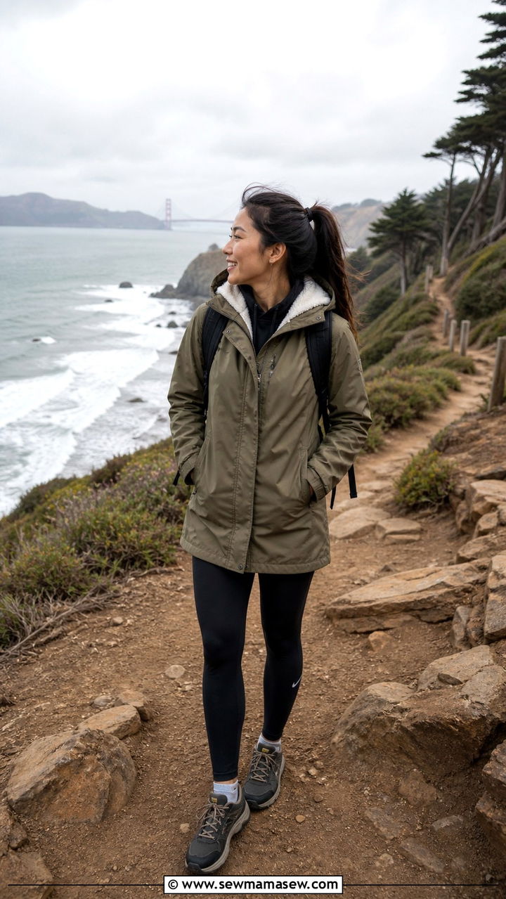 Parka with Leggings - 40 What to wear in San Francisco