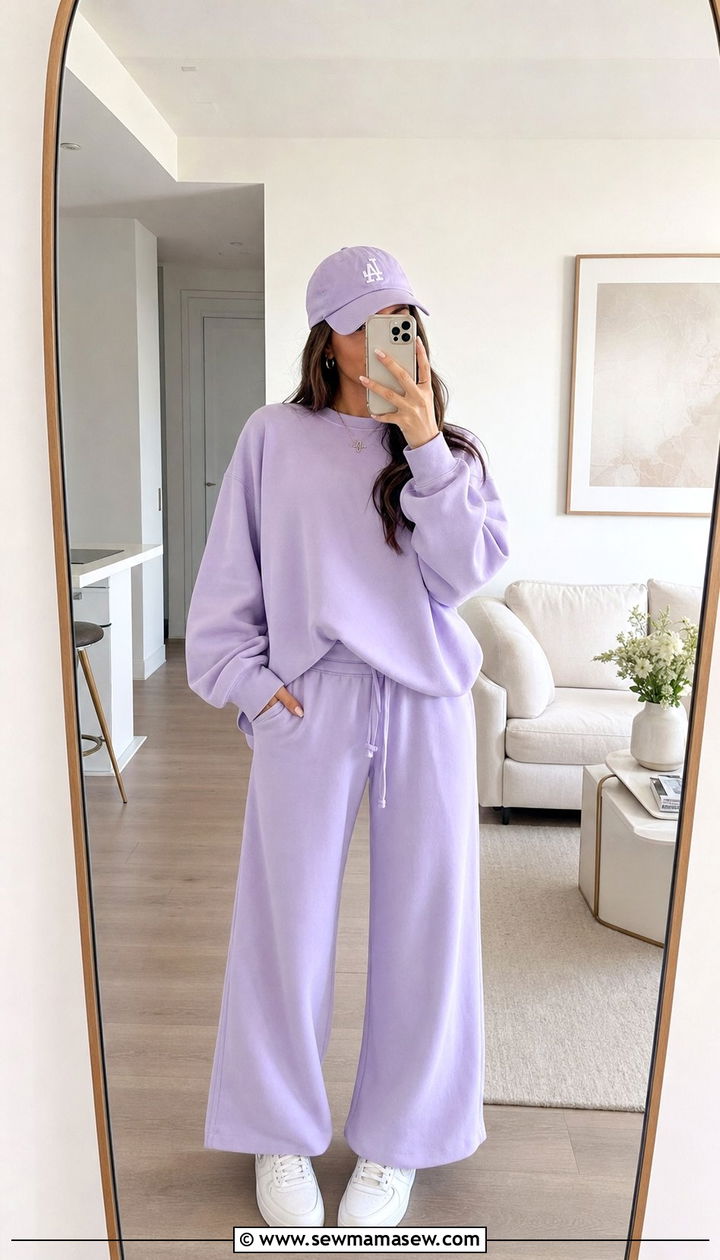 Pastel Co Ord Lounge Set Outfit - 25 Cute outfits for women in their 20s