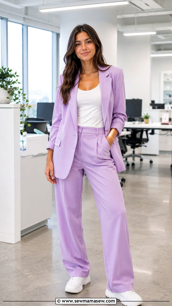Pastel Co Ord Set Outfit - 30 Office outfits for Gen Z