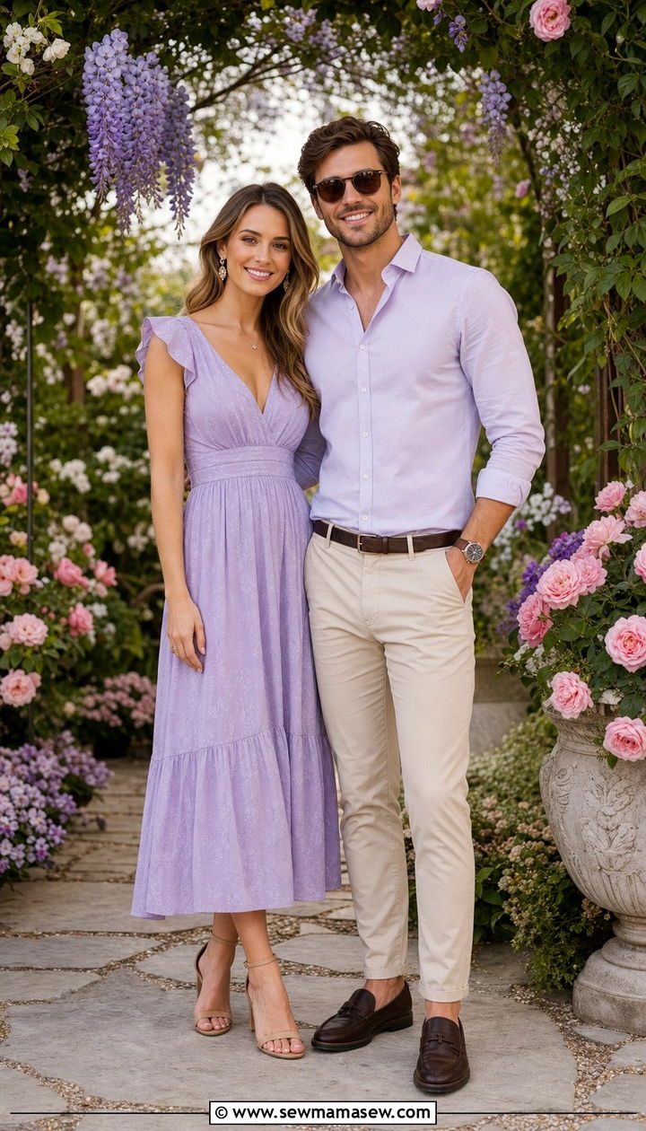 Pastel Co ord Couple Outfit - 25 Spring matching outfits for couples