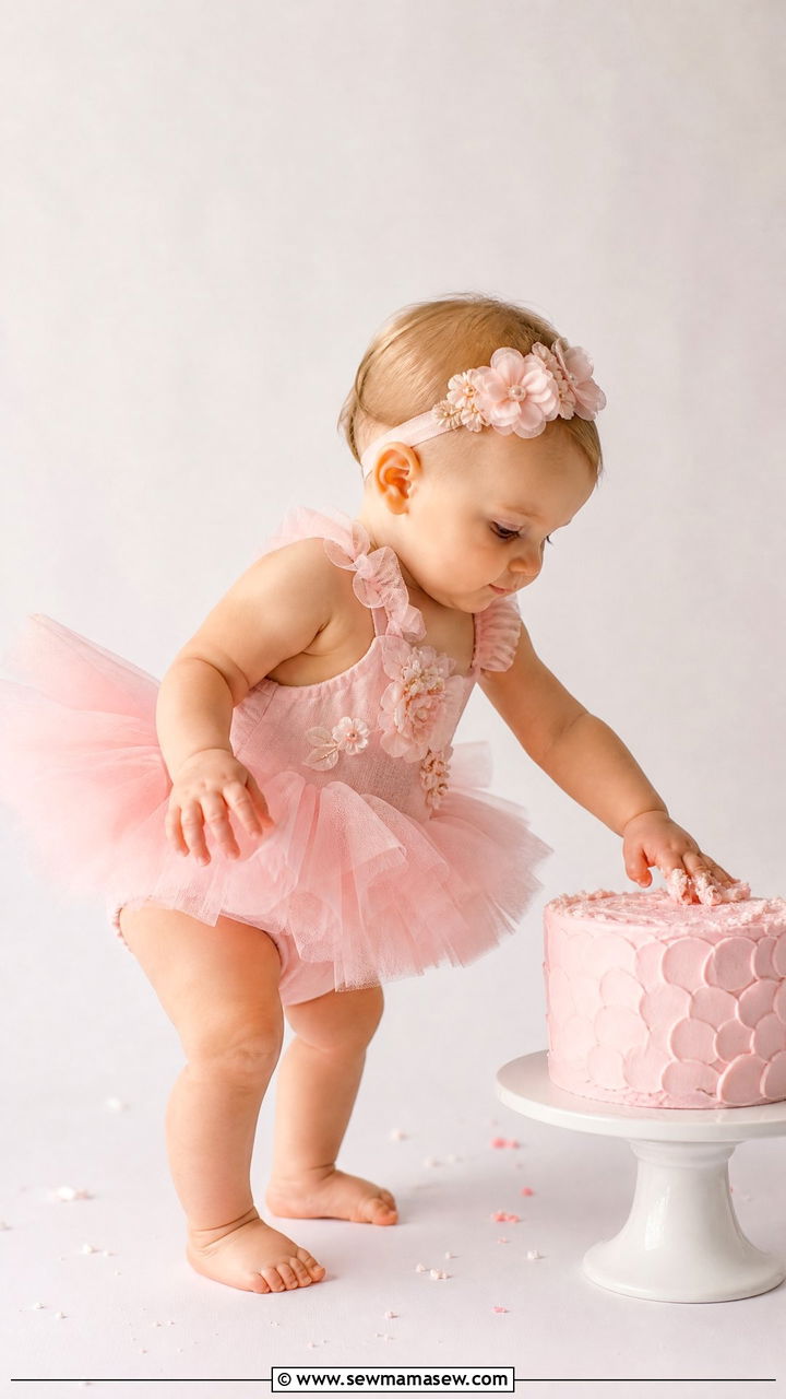 Pastel Tutu Romper Cake Smash Outfit - 25 Cake smash outfit ideas