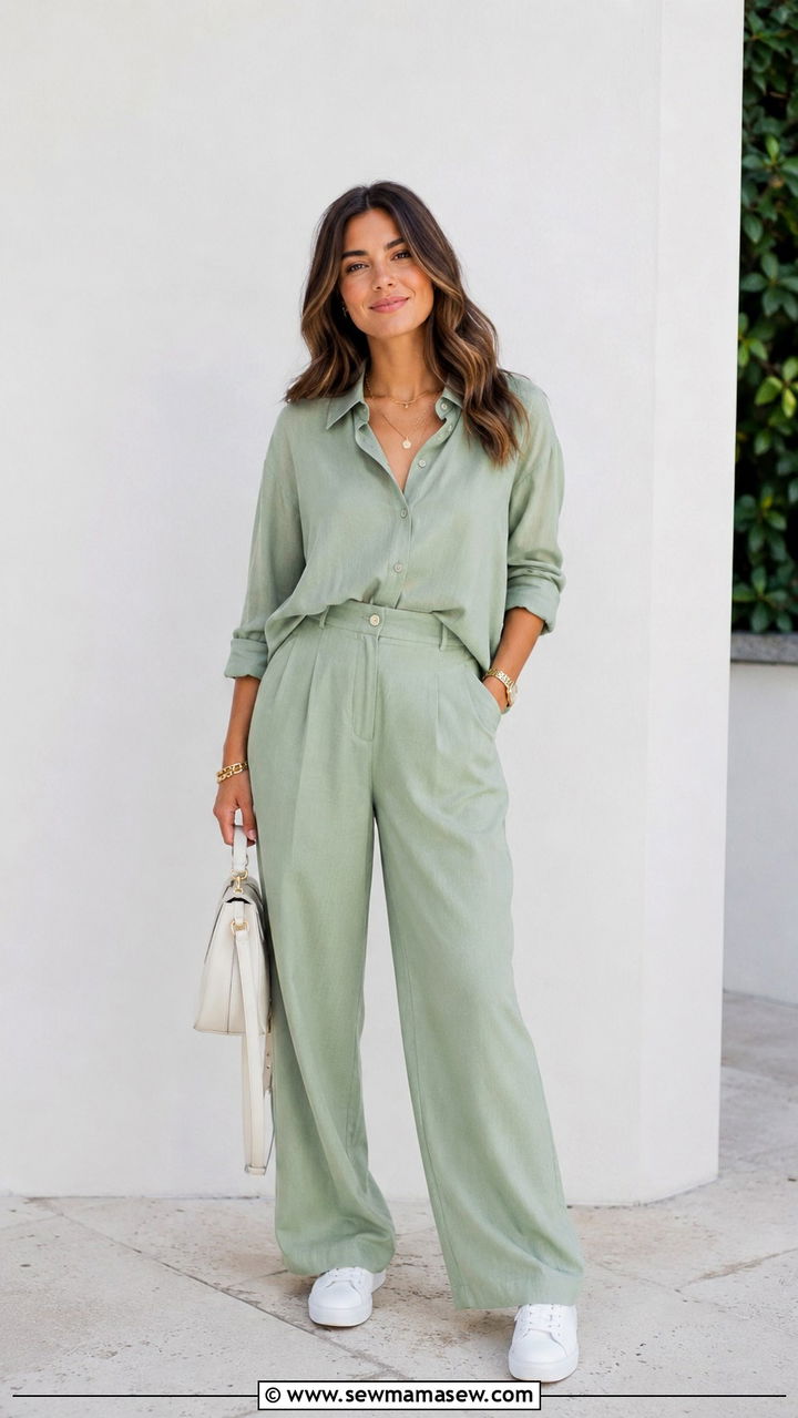 Pastel Two Piece Matching Co Ord Set - 30 Early spring outfits