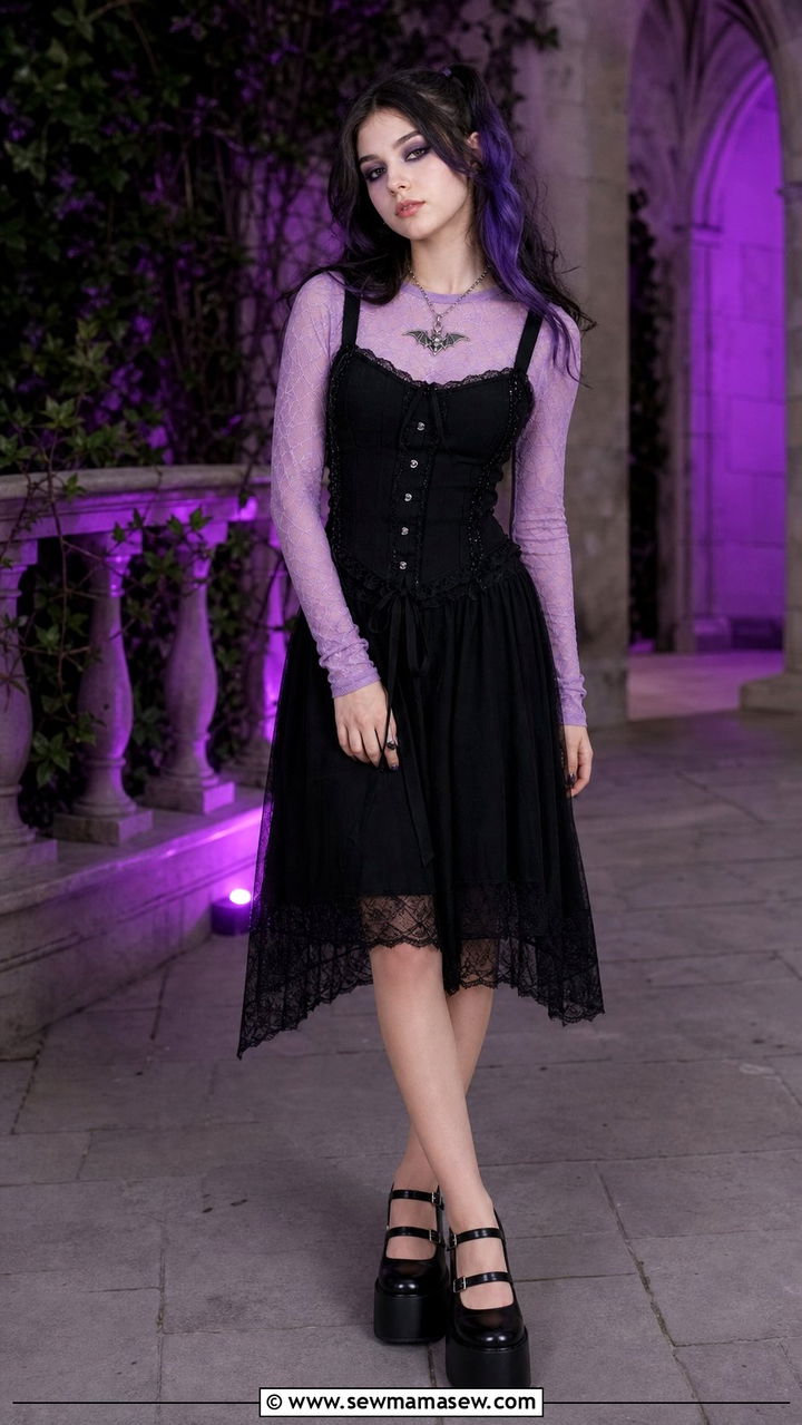 Pastel goth outfit - 25 Coquette alternatives for teens