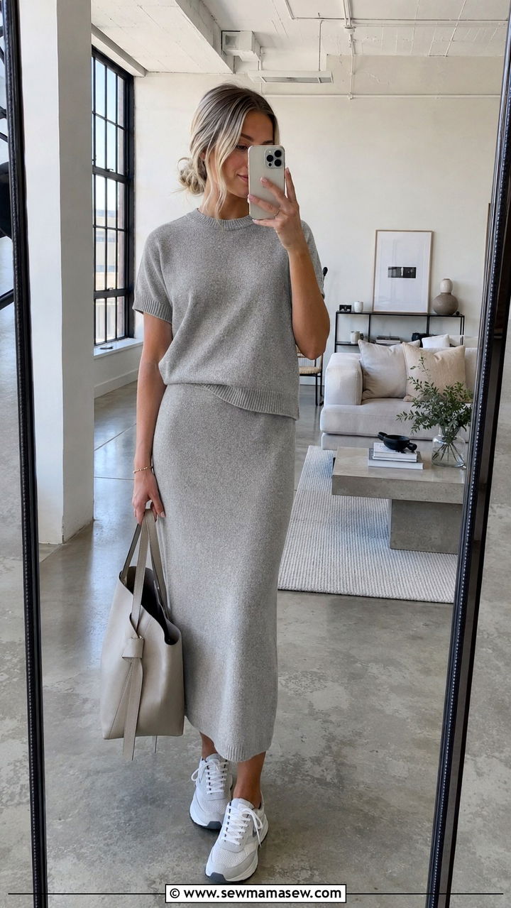 Pencil Skirt And Button Down Shirt Outfit - 30 spring summer 2026 outfits for women