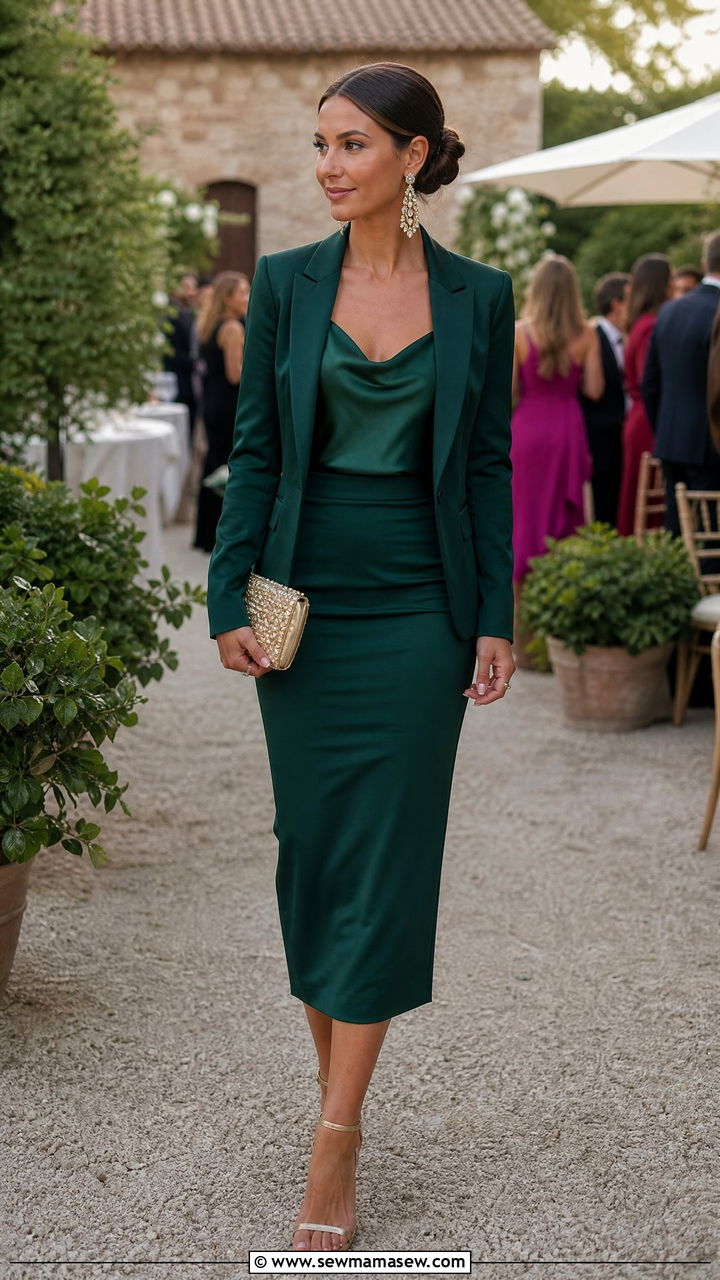Pencil Skirt Wedding Guest Outfit - 30 classy pencil skirt outfits