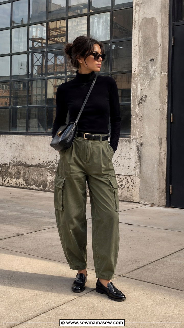 Penny loafers with cargo pants outfit - 30 How to style penny loafers