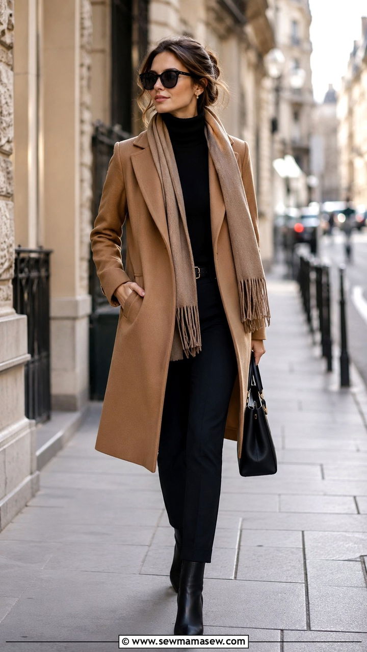 Petite Camel Coat Outfit Winter - 30 petite outfit ideas for women