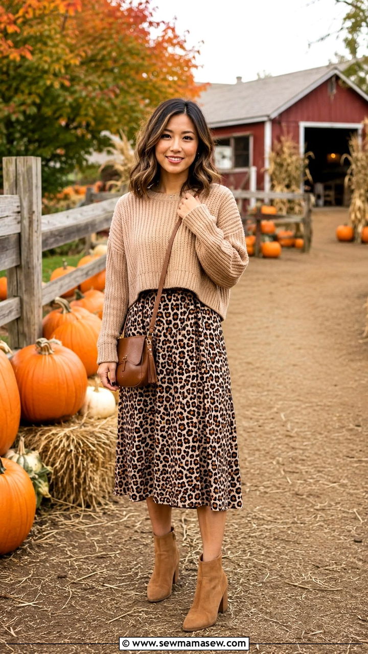 Petite Midi Dress Fall Layered Outfit - 25 Petite outfit ideas with midi dress
