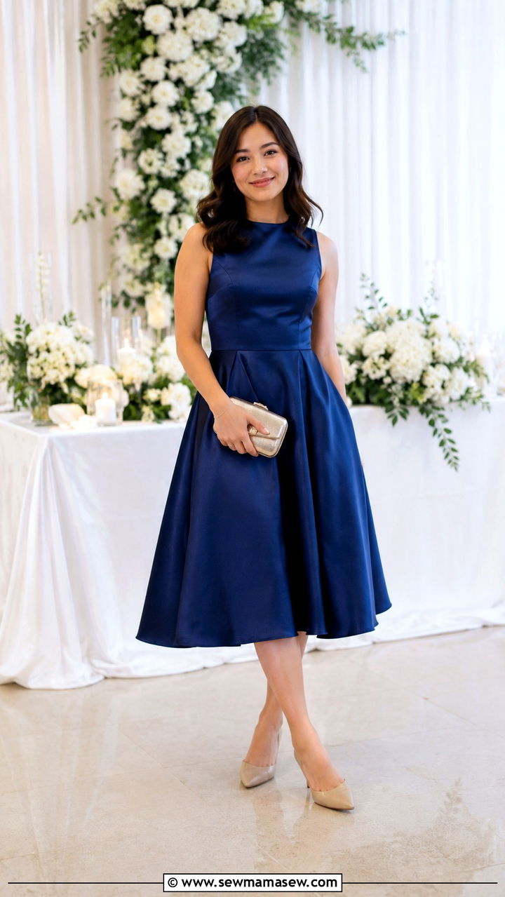 Petite Midi Dress For Wedding Guest - 25 Wedding guest outfit ideas 5'2