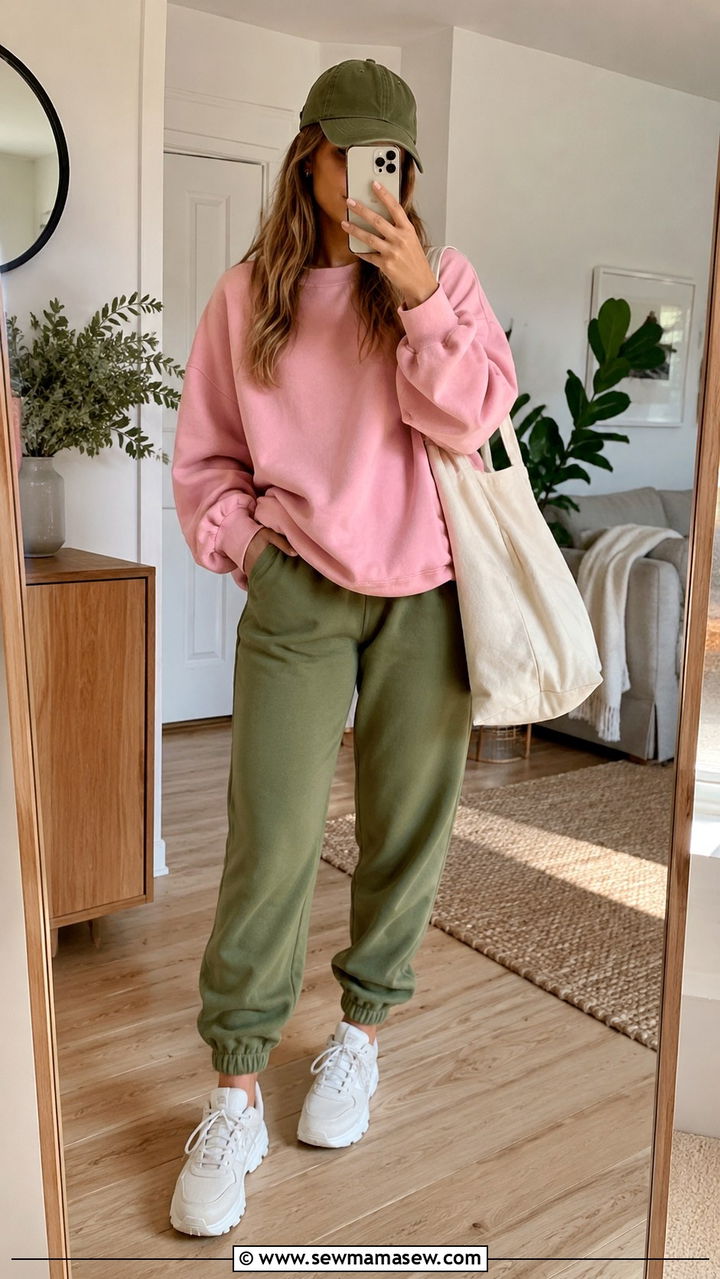Pink And Green Casual Outfit - 25 Pink and green outfit ideas