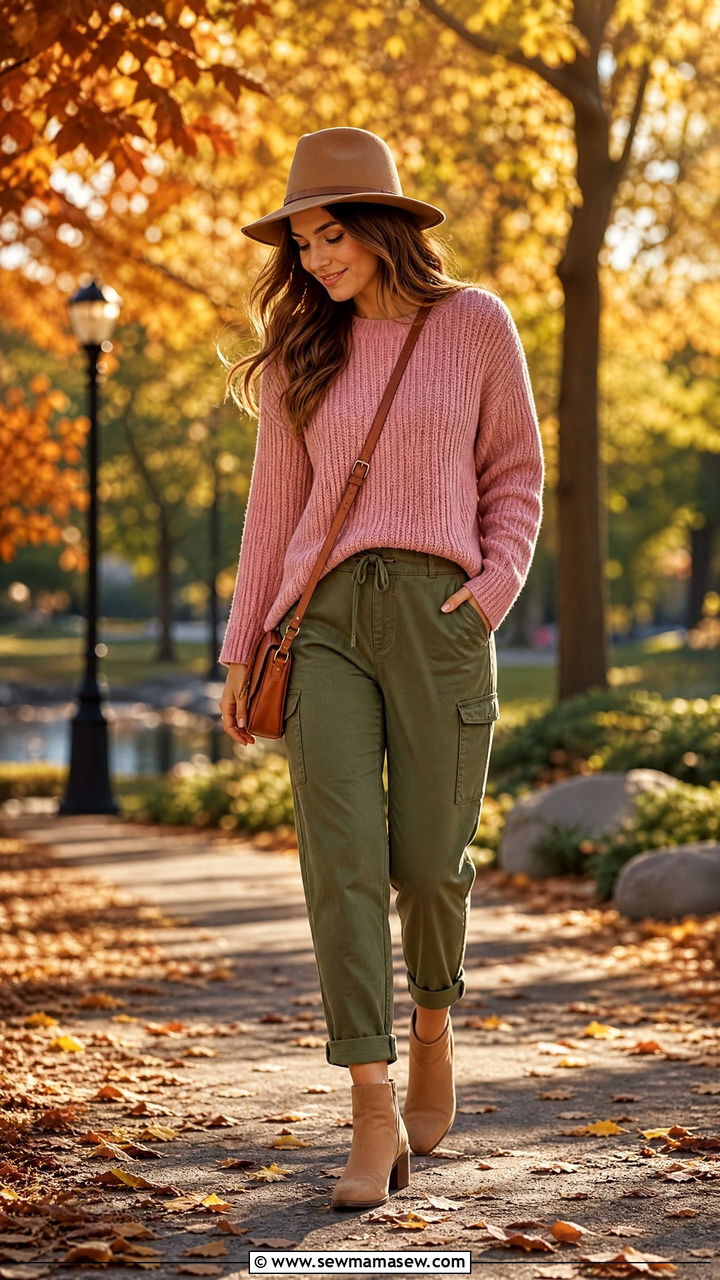 Pink And Green Fall Outfit - 25 Pink and green outfit ideas