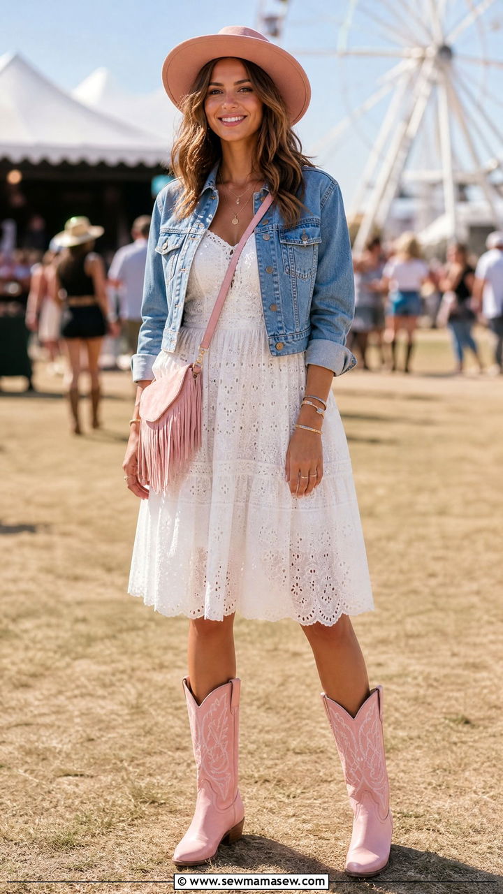 Pink Cowgirl Boots Chappell Roan Concert Outfit - 20 Chappell Roan concert outfit ideas