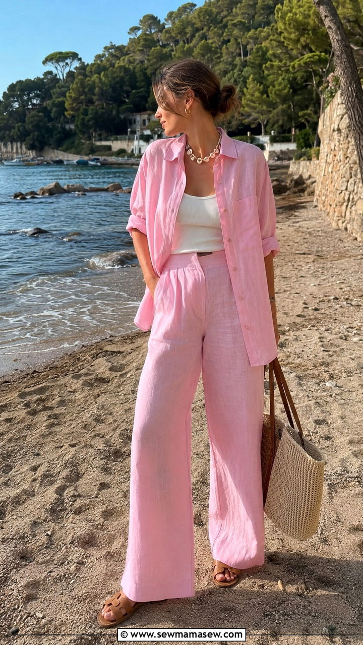 Pink Matching Set - 30 pink outfit ideas for women