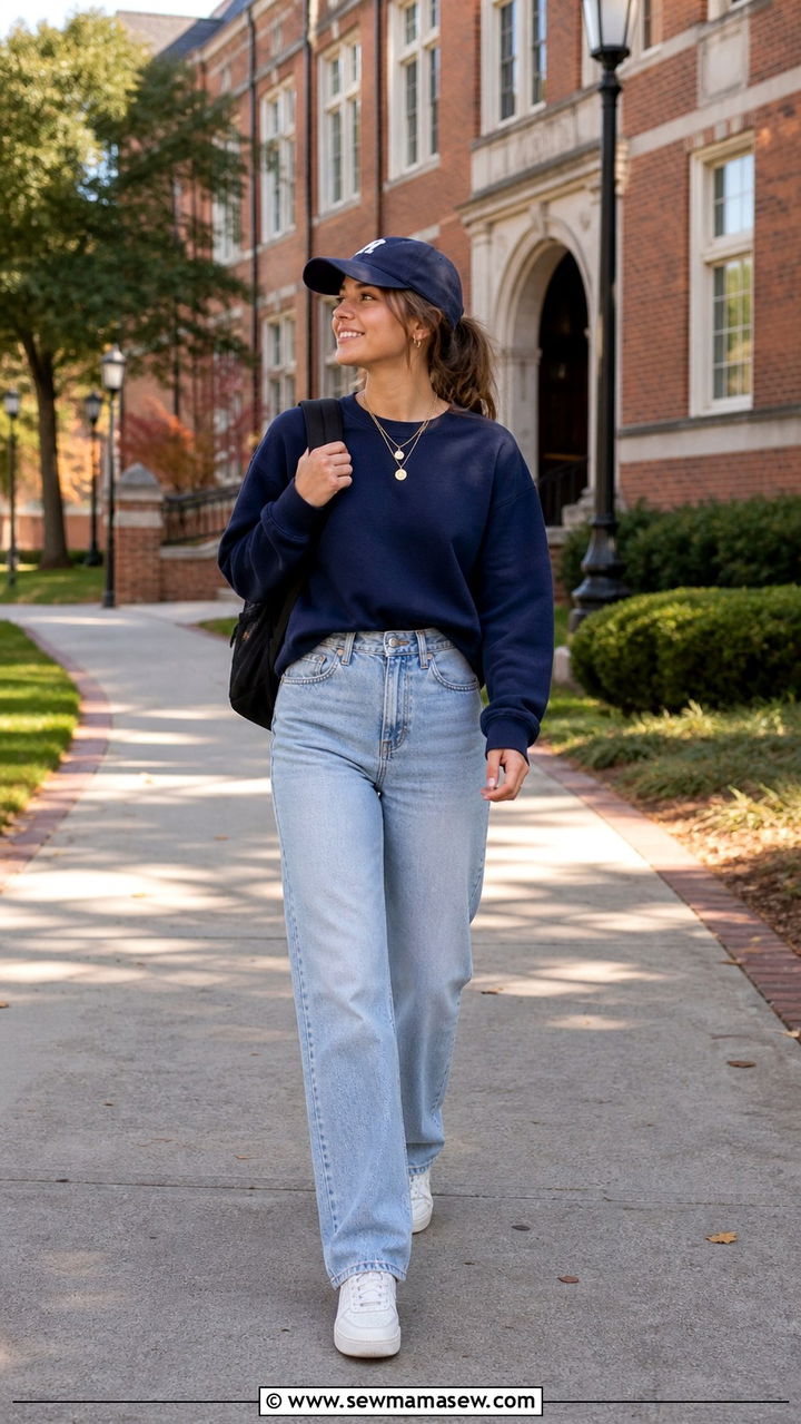 Plaid Skirt With Turtleneck Outfit College - 40 College outfit ideas