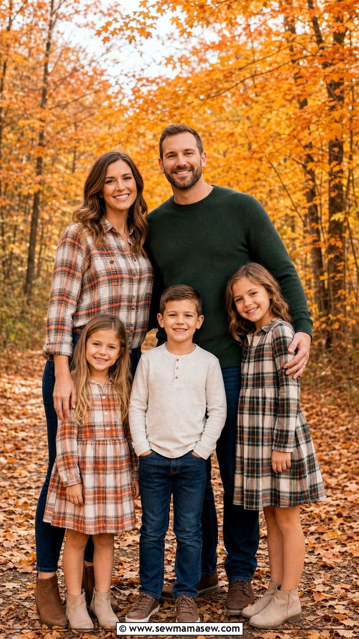 Plaid flannel family reunion outfit - 25 Family reunion outfit ideas matching