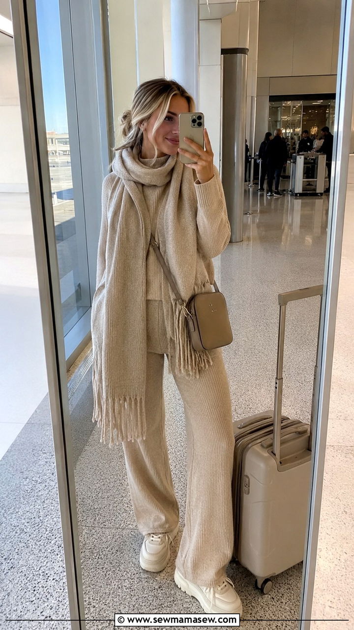 Platform sneakers travel outfit - 30 How to style platform sneakers