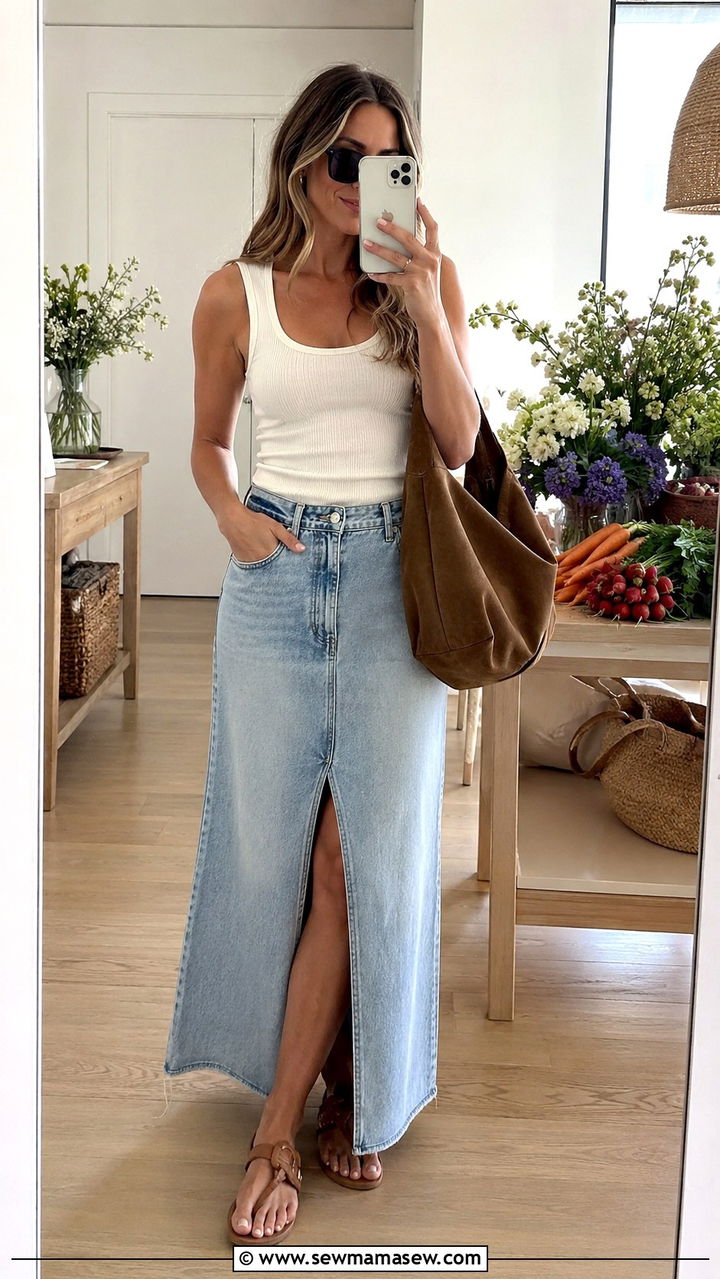 Pleated Tennis Skirt and Polo Top Outfit - 30 Spring outfit inspiration