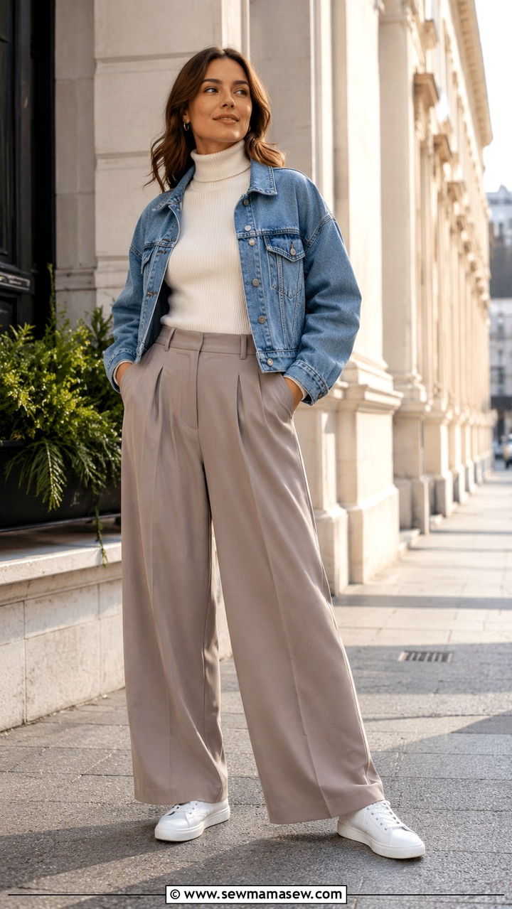 Pleated Trousers Outfit Casual - 30 casual trousers outfits