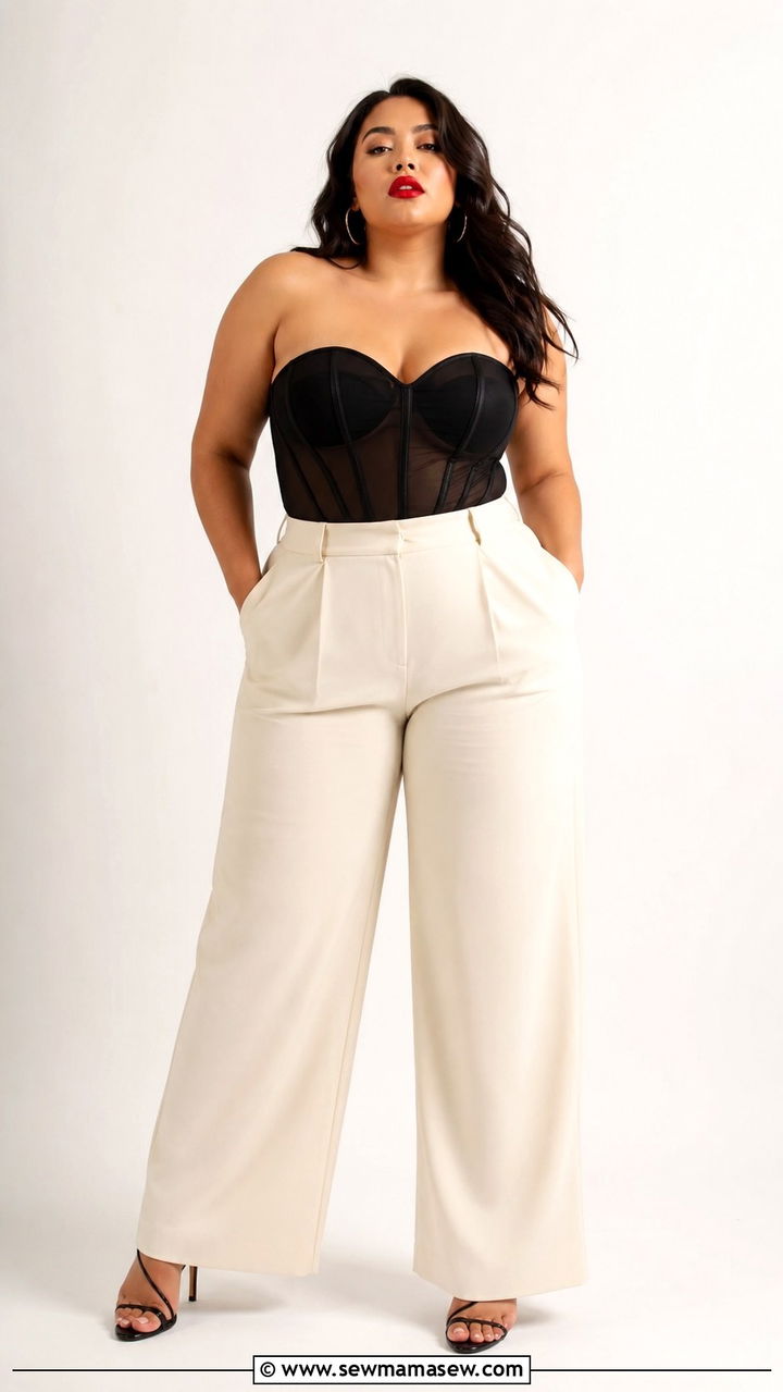 Plus Size Corset Top Photoshoot Outfit - 30 Plus size outfit ideas for photoshoot