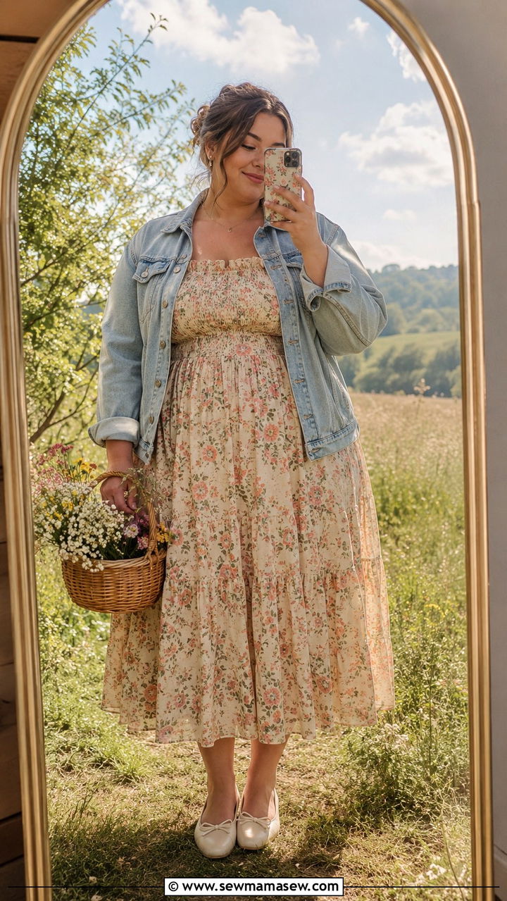 Plus Size Cottagecore Outfit - 25 Plus size outfit ideas aesthetic