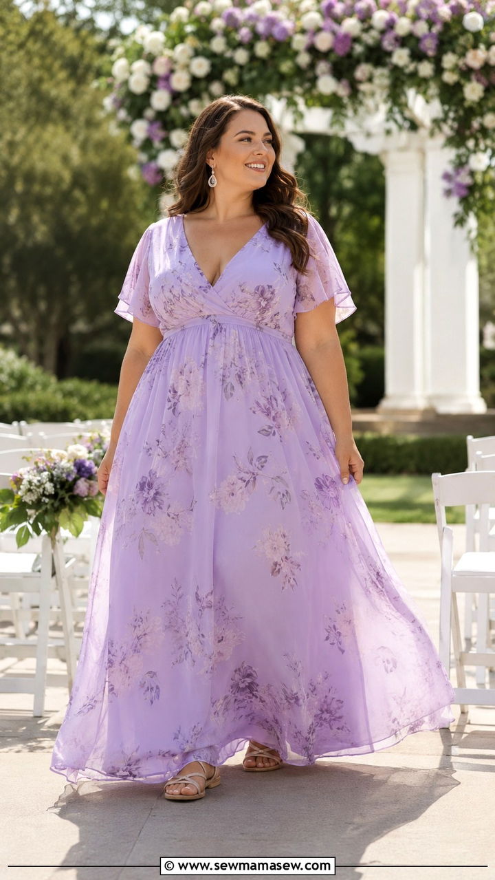 Plus Size Empire Waist Dress Graduation Outfit - 30 Plus size graduation outfit ideas