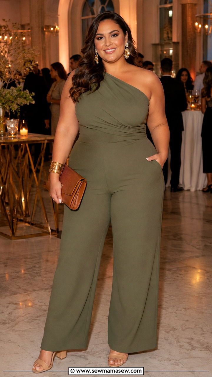 Plus Size Jumpsuit Outfit - 30 Jumpsuit outfit ideas 2026
