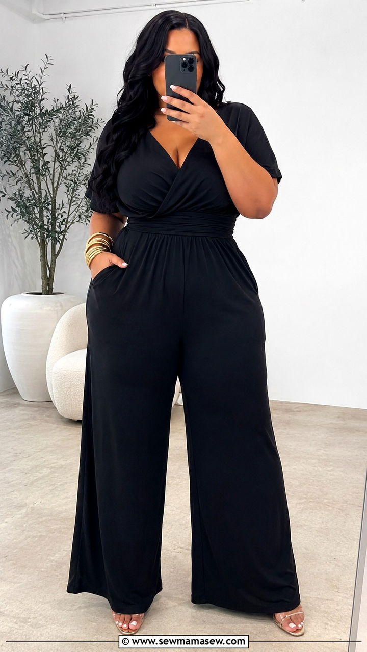 Plus Size Jumpsuit Photoshoot Outfit - 30 Plus size outfit ideas for photoshoot