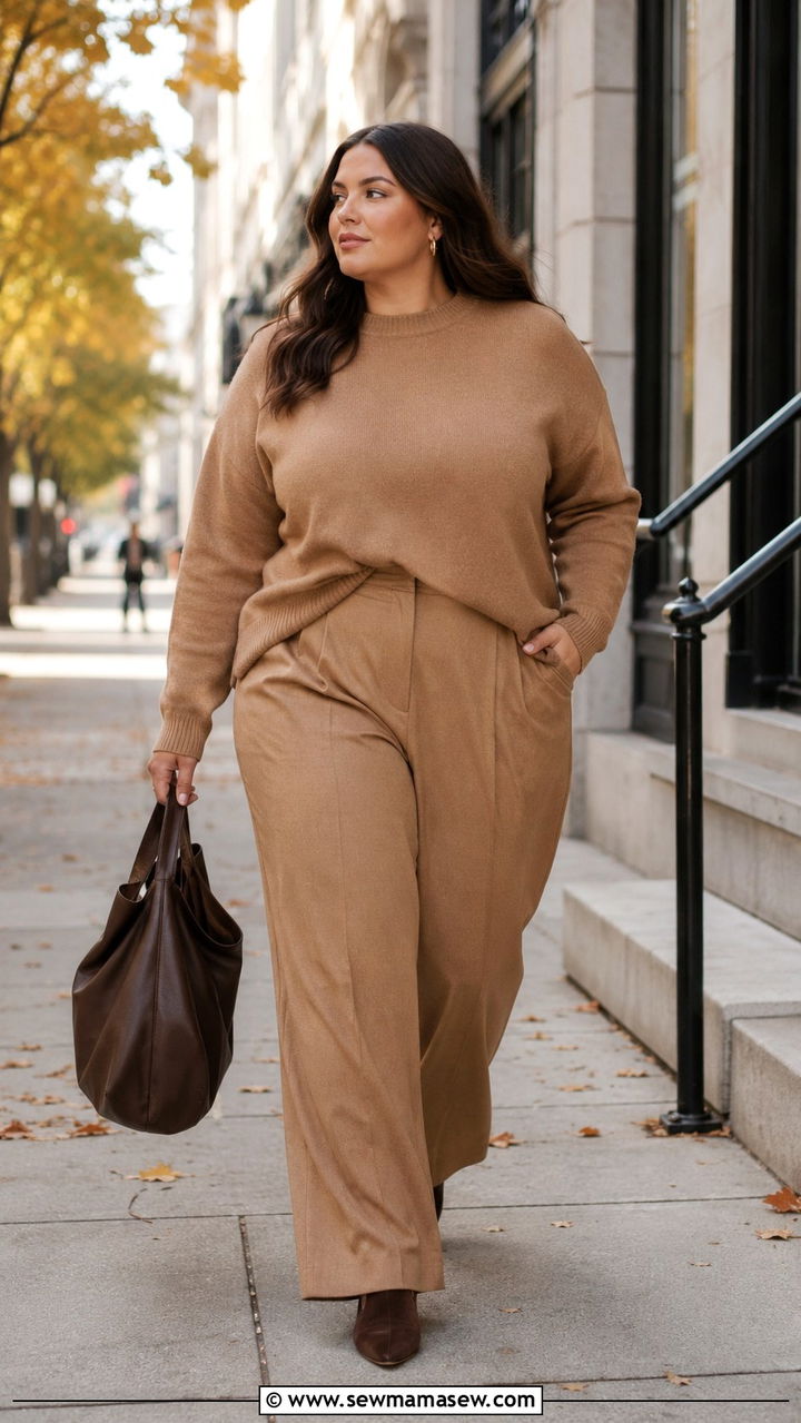 Plus Size Monochrome Outfit - 25 Plus size outfit ideas aesthetic