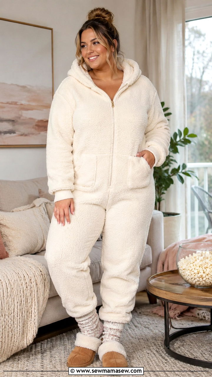 Plus Size Onesie Loungewear Outfit - 30 Plus size loungewear outfits