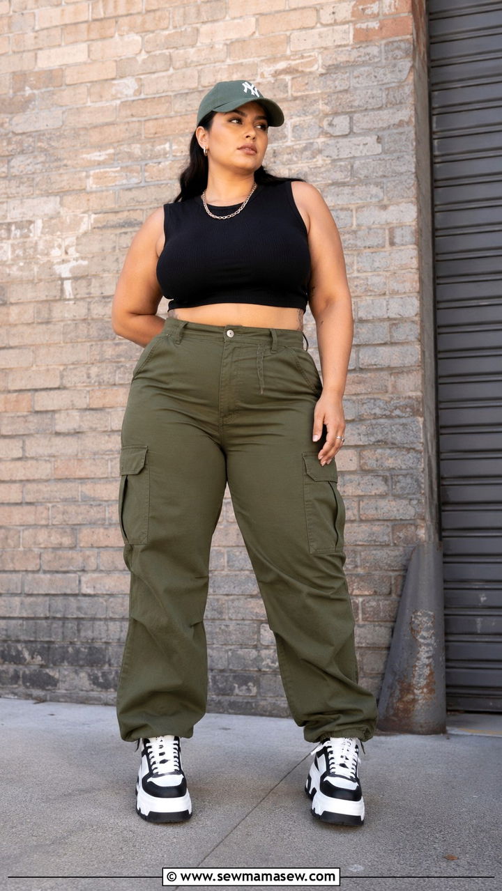 Plus Size Satin Slip Dress and Layered Necklace Outfit - 25 Photoshoot outfits for plus size