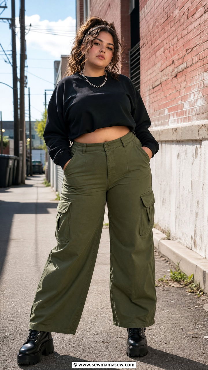 Plus Size Teen Cargo Pants Outfit - 30 Plus size outfit ideas for teens