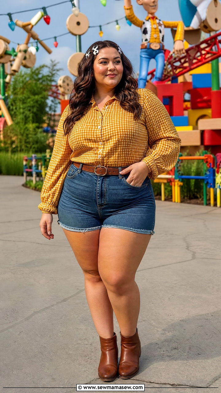 Plus Size Toy Story Woody Outfit - 30 Plus size Disney outfit ideas