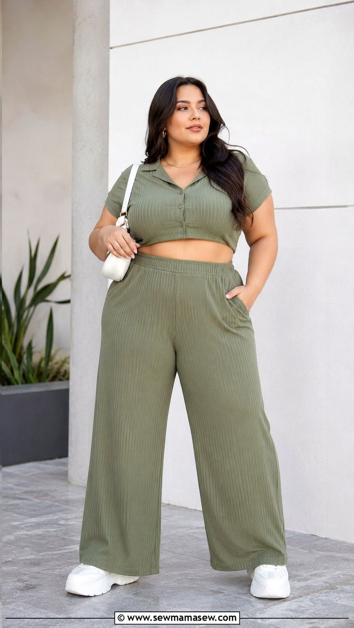 Plus Size Two Piece Set For Size 26 - 25 Plus size outfit ideas size 26