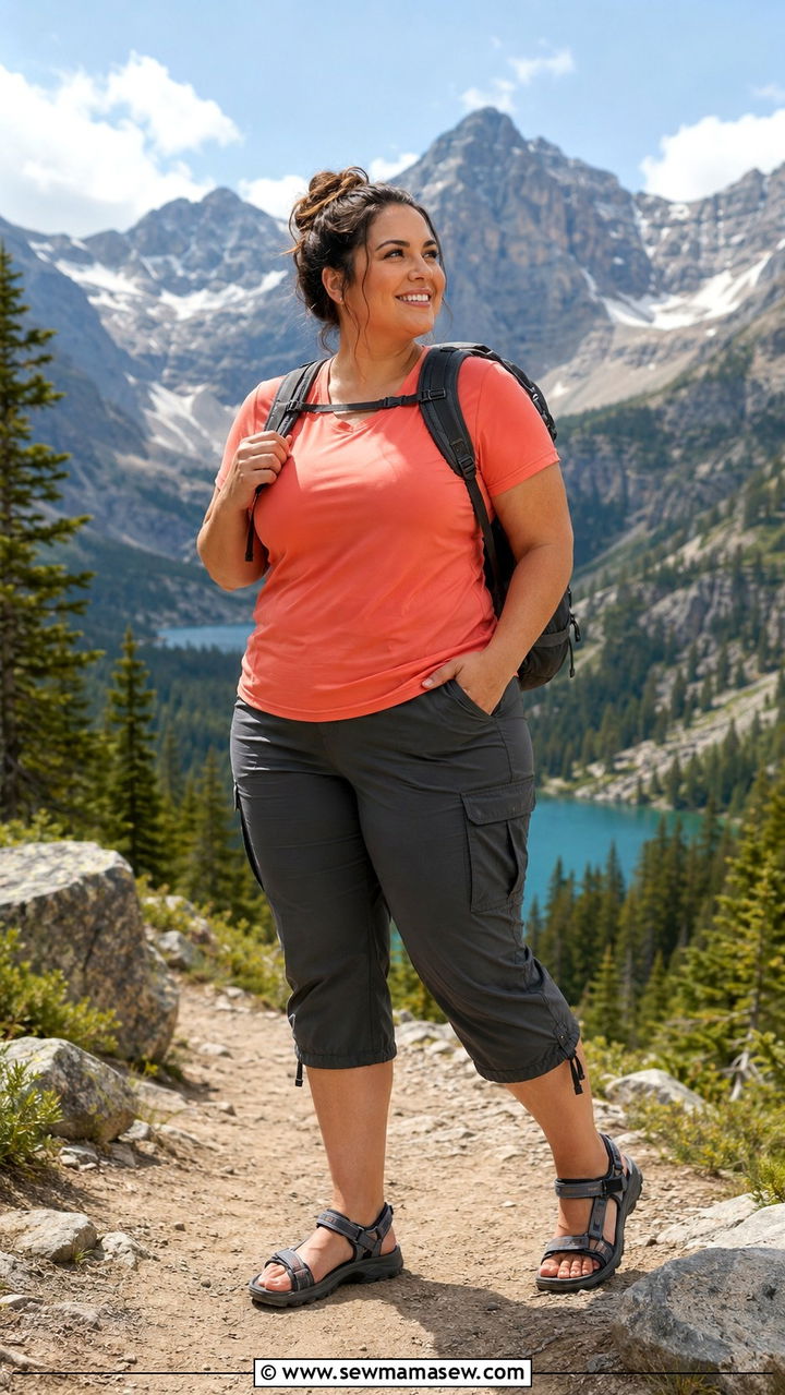 Plus size active vacation outfit - 30 Plus size vacation outfit ideas