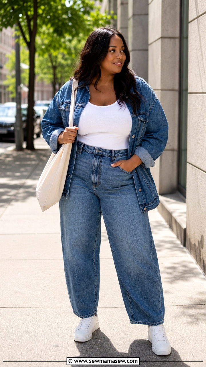 Plus size casual jeans outfit Eloquii - 20 Plus size from Eloquii