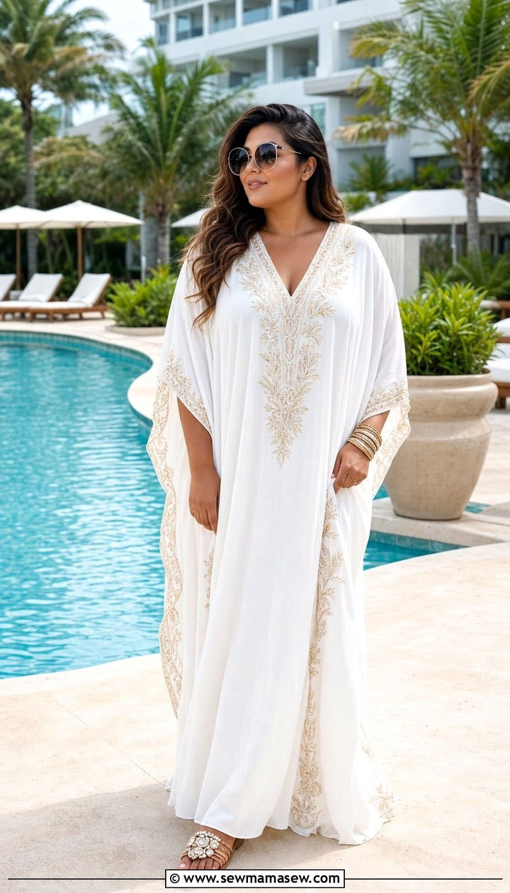 Plus size kaftan dress family reunion outfit - 25 Family reunion outfit ideas plus size