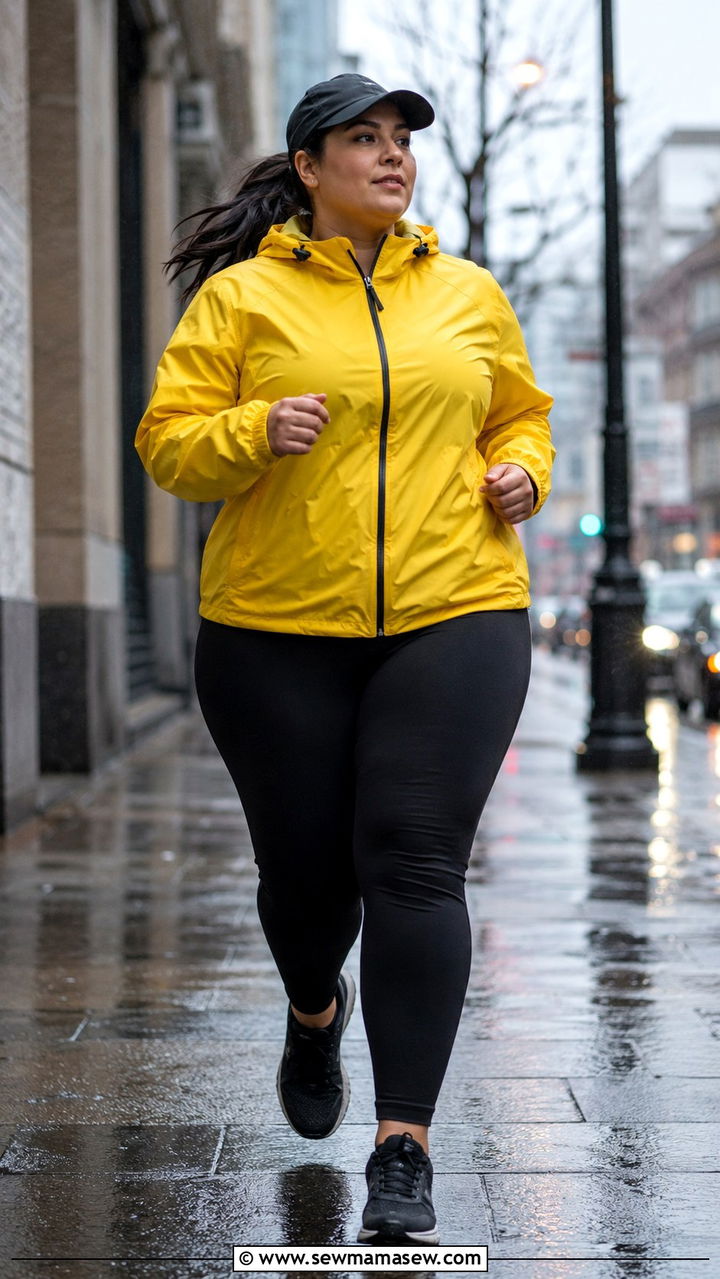 Plus size rainy weather running outfit - 30 Running outfit ideas plus size