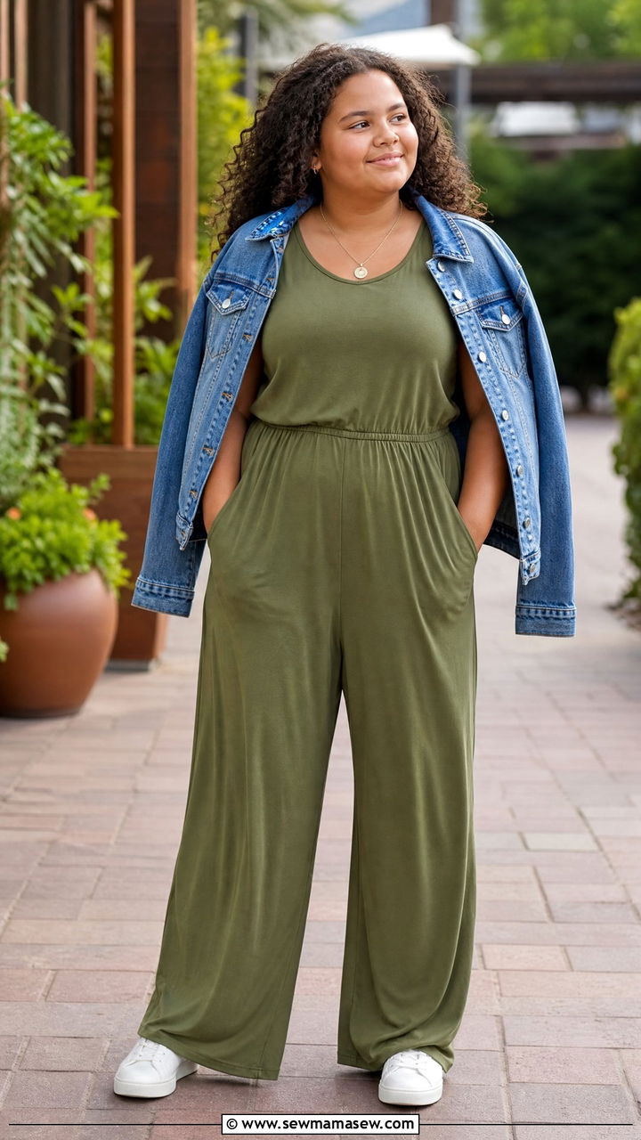 Plus size tween casual jumpsuit outfit - 25 Tween outfit ideas plus size