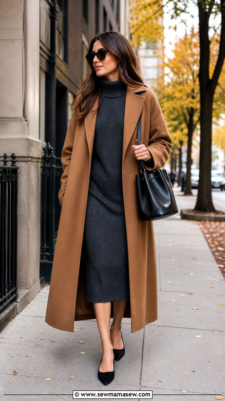Pointed Toe Flat Outfit With Leather Trousers - 40 Pointed toe flat outfit ideas