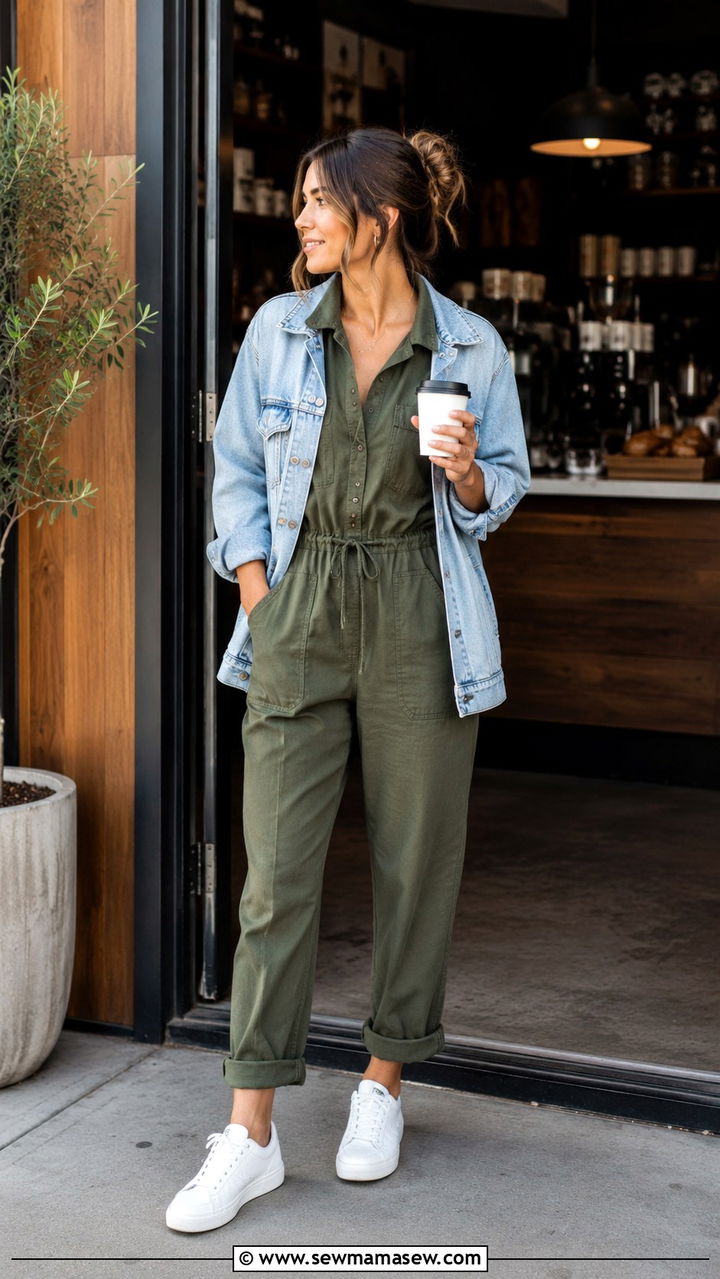 Polo Shirt and Khaki Chinos Barista Outfit - 20 Barista outfit ideas