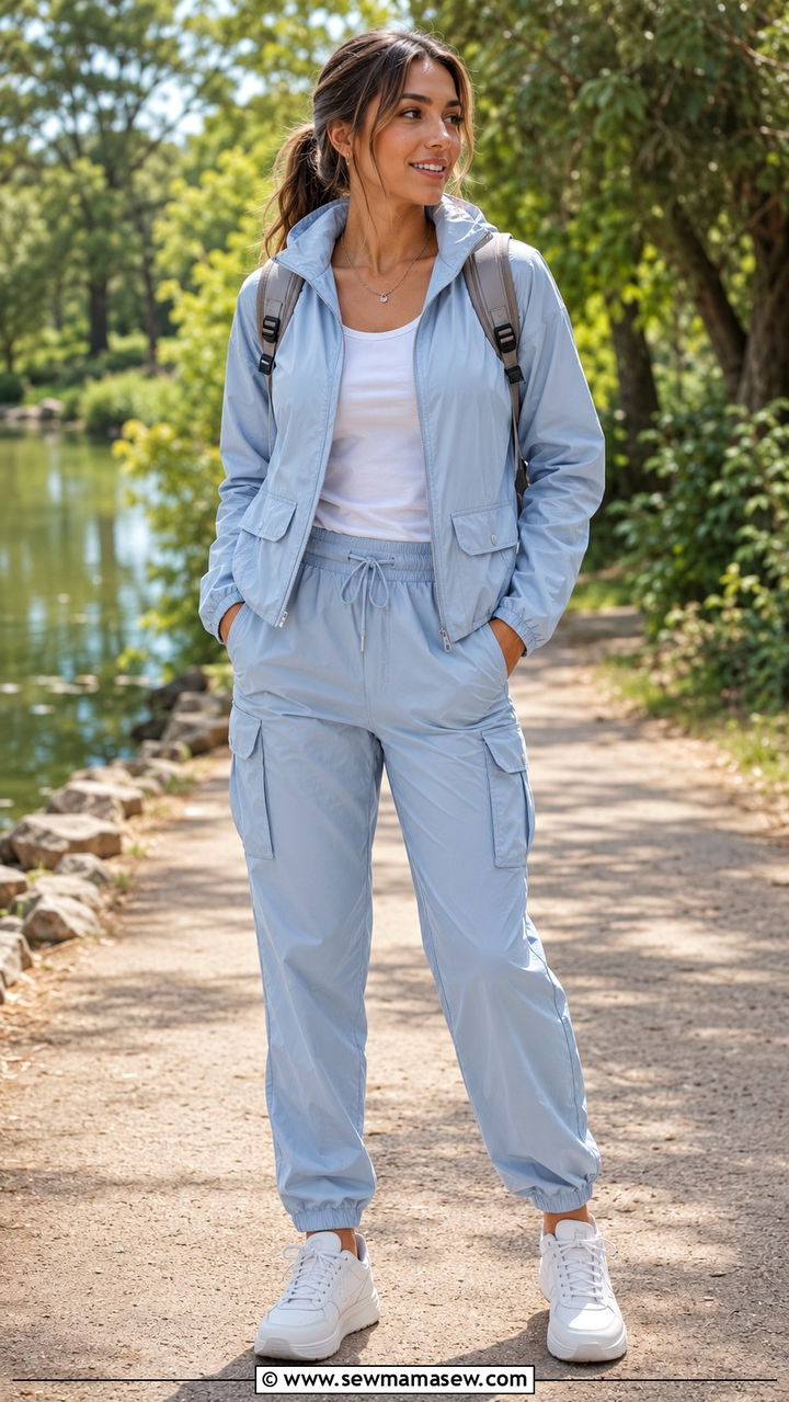Powder Blue Utility Jacket Outfit - 25 Powder blue outfit ideas 2026