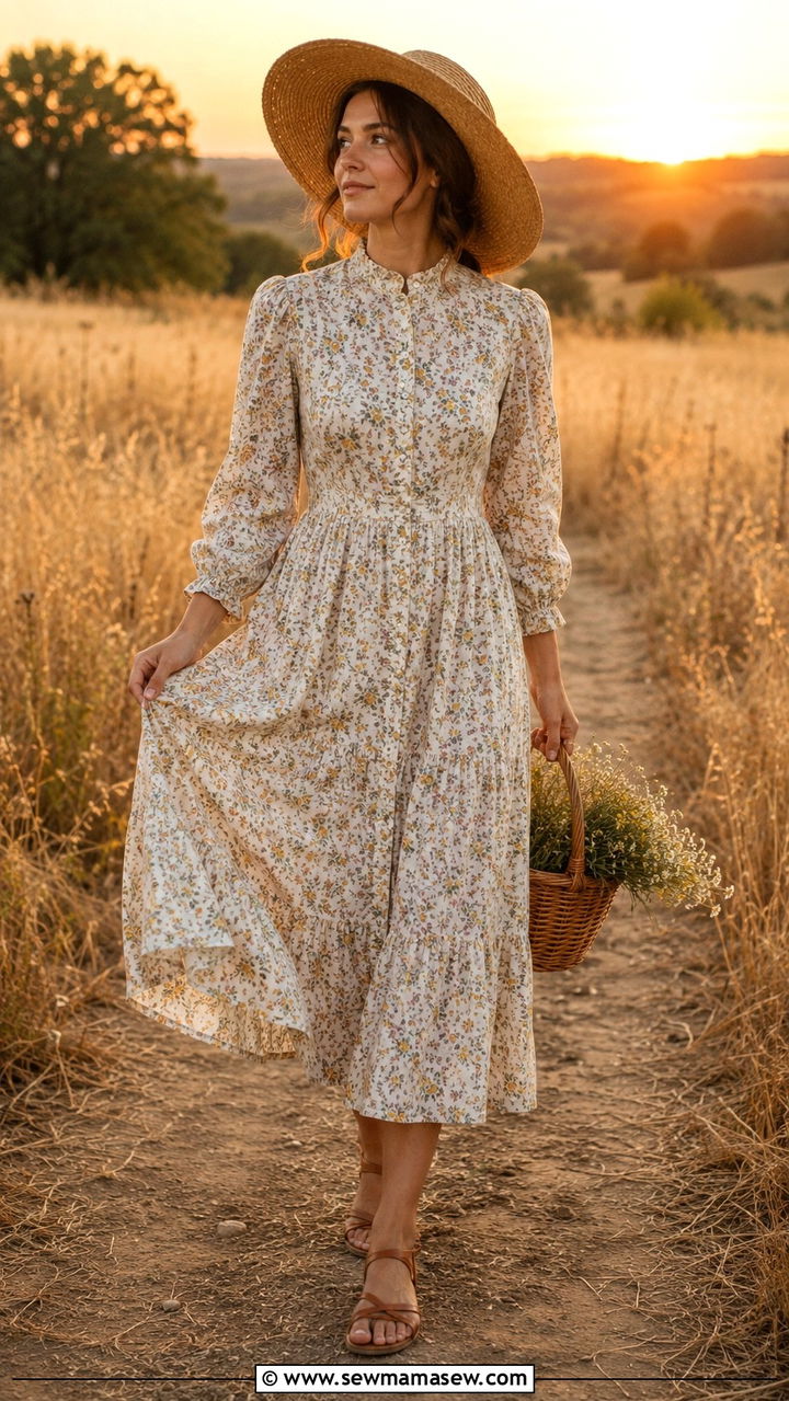 Prairie Dress Cottagecore Outfit - 20 Cottagecore outfit ideas 2026