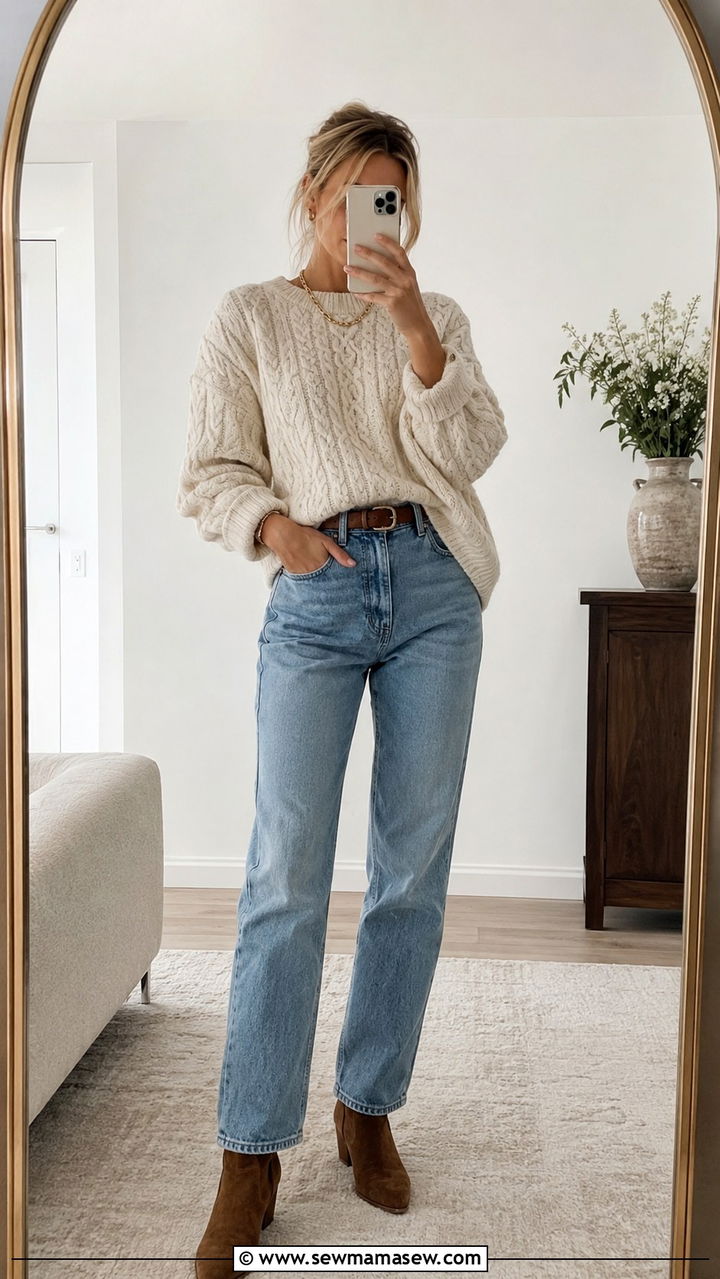 Princess Diana old money cable knit sweater look - 20 Old money outfit ideas Princess Diana