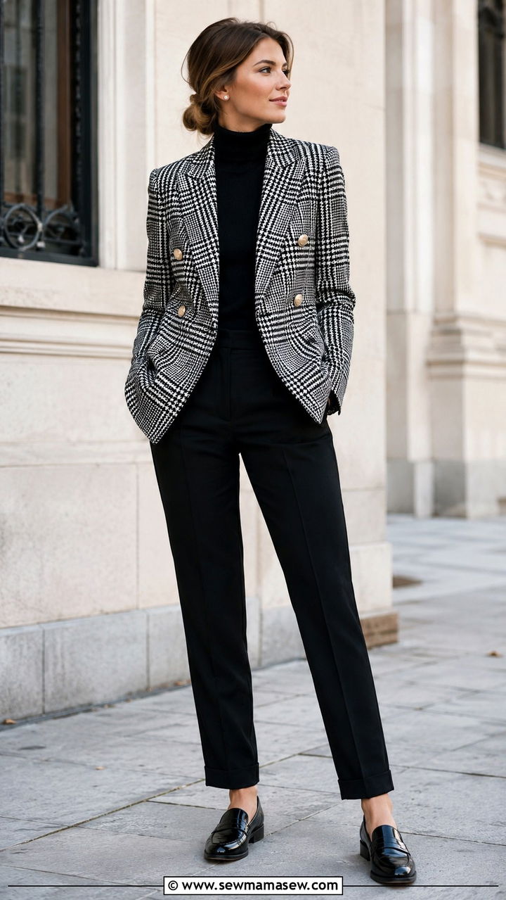 Princess Diana old money plaid blazer ensemble - 20 Old money outfit ideas Princess Diana