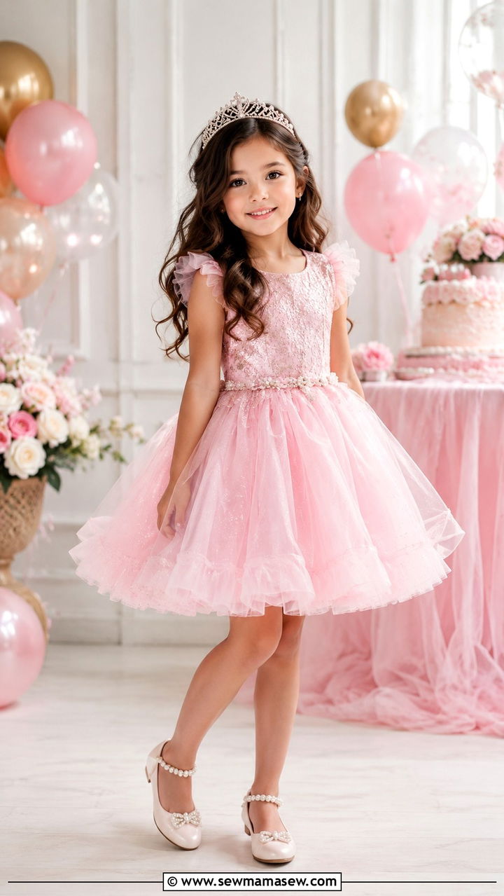 Princess Tutu Birthday Dress for Girls - 30 Kids birthday outfit ideas