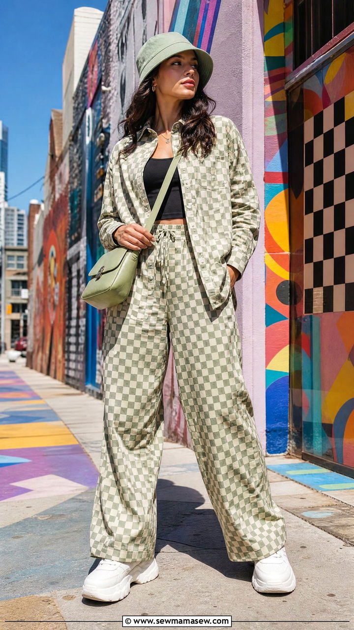 Printed Co Ord Set Outfit - 30 streetwear outfits inspo