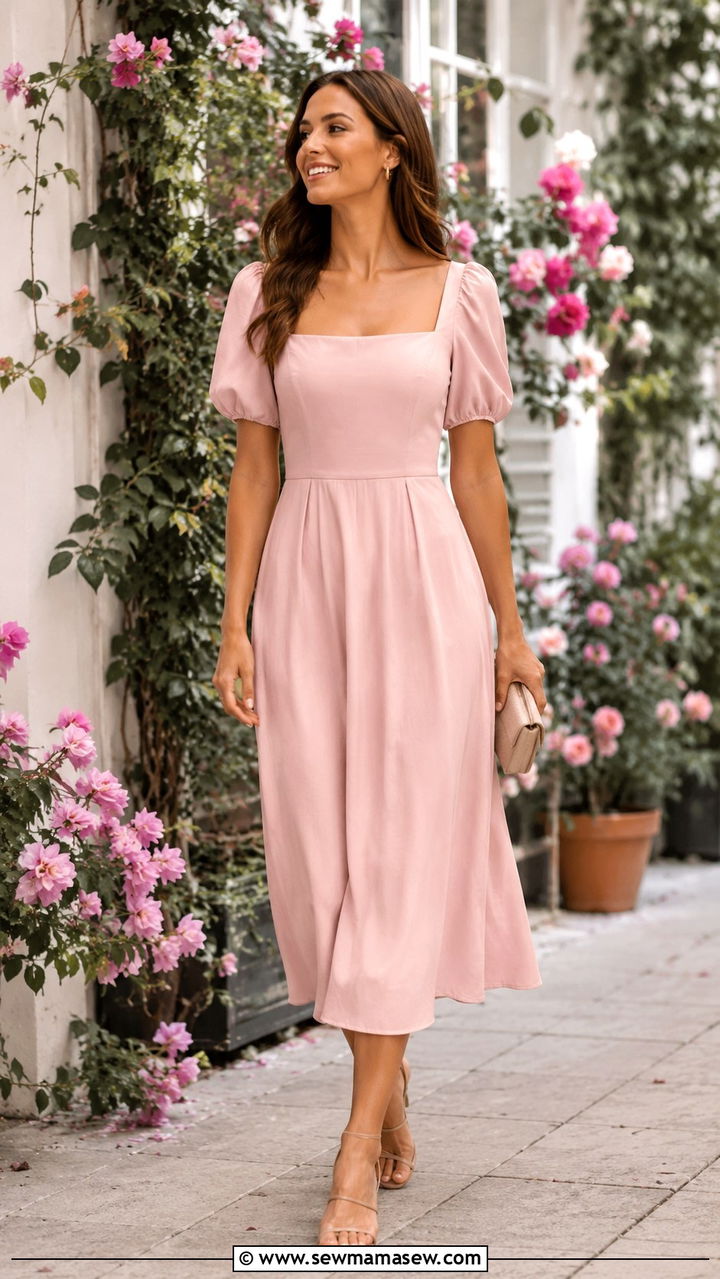 Puff Sleeve Bridesmaid Dress Modest - 25 Modest outfit ideas for bridesmaid