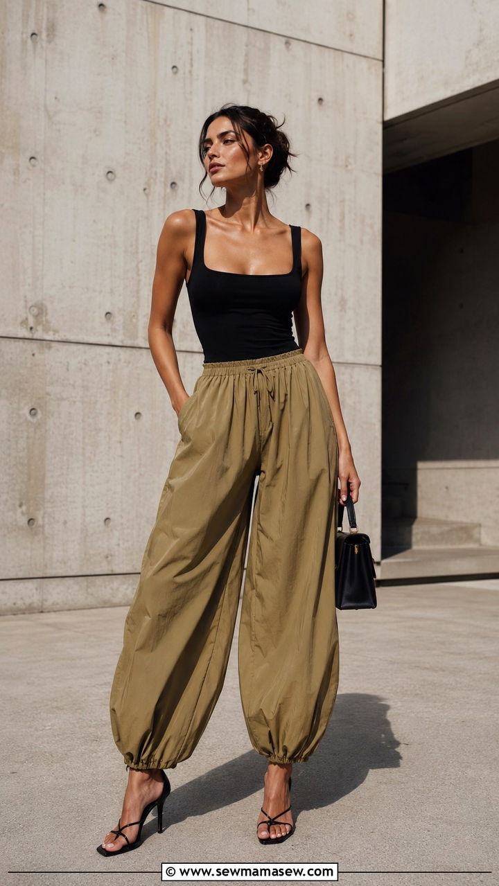 Puffy Pants Spring 2026 Outfit - 20 Spring 2026 Pinterest trends