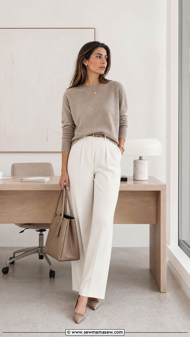 Quiet Luxury Outfit Work - 25 fashion inspo outfits aesthetic
