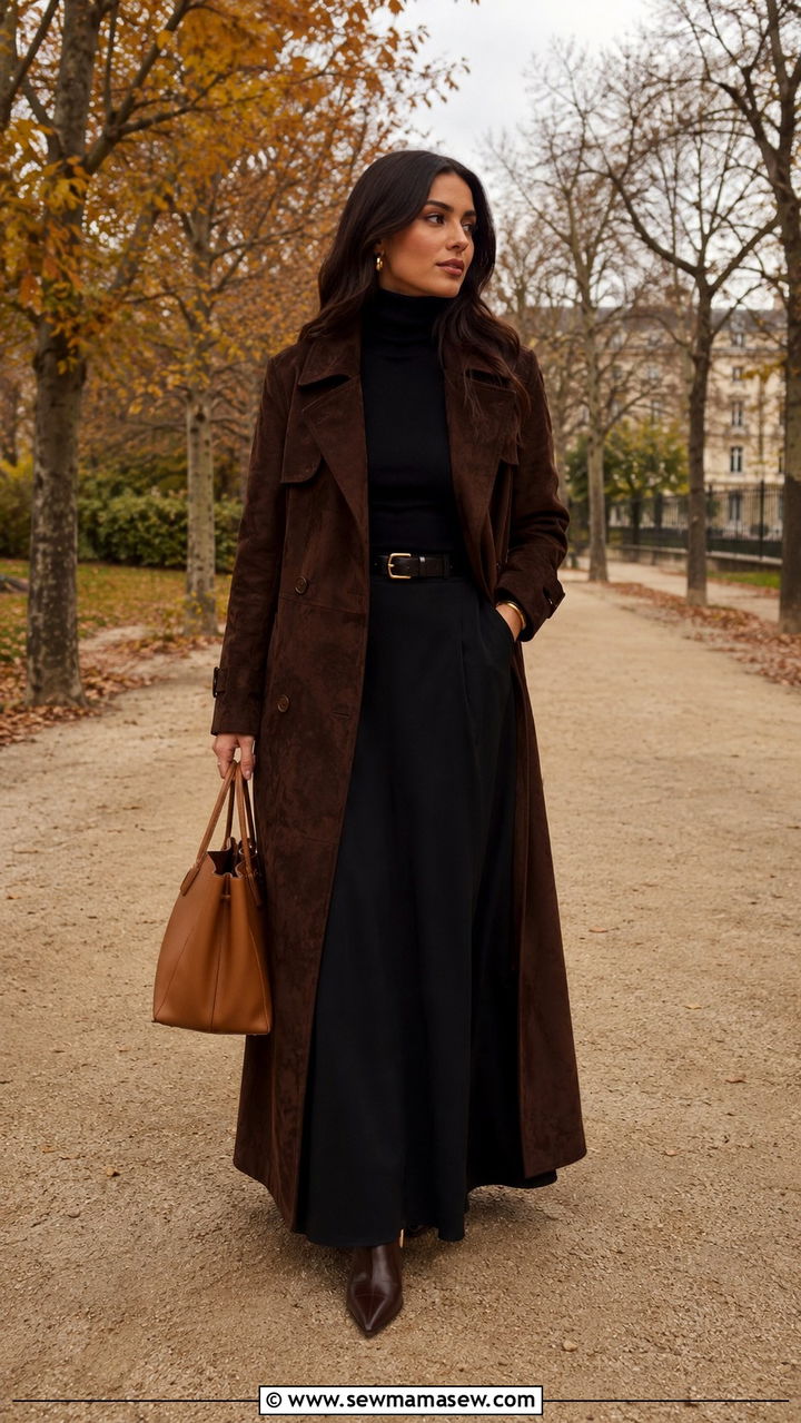 Quiet luxury black and brown combination outfit - 20 Quiet luxury outfit ideas Sofia Richie Grainge